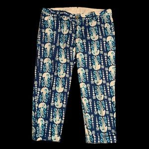 Lilly Pulitzer crop pant.